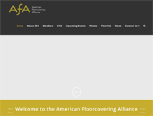 Tablet Screenshot of americanfloor.org